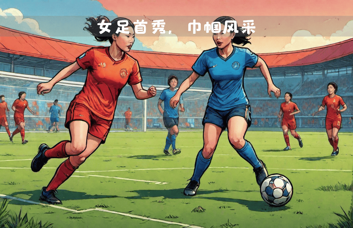热血澎湃的足球竞技，女性队伍机敏灵活，竞技风采！